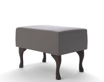 Ottoman Footstool Loft Coffee Table Bench Puff Custom Made / Large selection of materials and dimensions