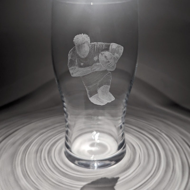 Gloucester Rugby Pint Glass