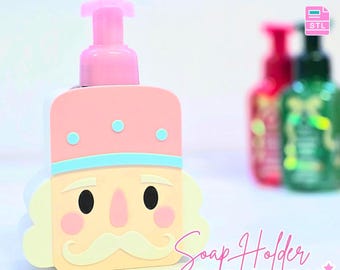 Nutcracker Soap Holder: 3D Print STL & 3MF File (Digital Download)