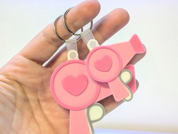 Donut NFC Keychain STL/3MF Digital File Download