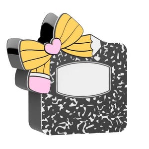 Editable Pencil Bow Pen Holder: 3D Print STL & 3MF File (Digital Download) image 4