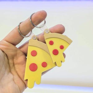 Pizza NFC Schlüsselbund STL/3MF Digital File Download