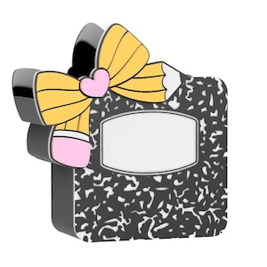 Pencil Bow 3D Print File Bundle: Pen Holder, Keychain, More (STL & 3MF Digital Download) image 2