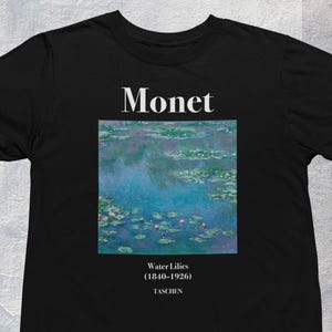 Water Lilies T shirt by Claude Monet - Art - Painting - Painter - Artsy - Art Lover