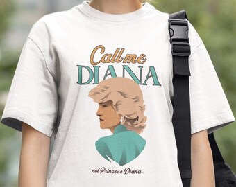 ダイアナ妃トリビュートTシャツ：レディ・ダイ・グラフィックT