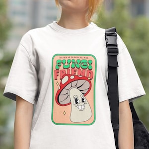 Mushroom T shirt - Fungi T shirt - Retro Mushroom - Vintage Mushroom - Funny Mushroom - Cool Mushroom