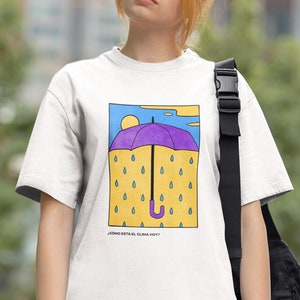 Umbrella T shirt - Surreal Umbrella T shirt - Surreal Pop Art - Purple Umbrella T shirt - Cool Umbrella - Pop Art Umbrella