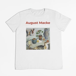 August Macke T-shirt: Expressionist Art, Der Blaue Reiter