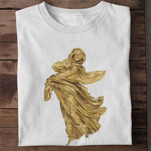 Golden Statue T shirt - Retro Statue - Baroque T shirt -