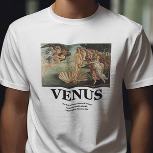 Birth Of Venus T shirt / Botticelli T shirt / Art T shirt / %100 Premium Cotton