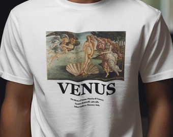 Birth Of Venus T shirt / Botticelli T shirt / Art T shirt / %100 Premium Cotton