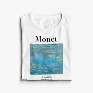 Water Lilies T shirt by Claude Monet - Art - Painting - Painter - Artsy - Art Lover