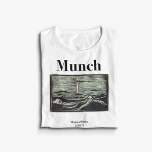 Mystical Shore (1897) by Edvard Munch T shirt - The MET Museum - The Scream - Art - Painting