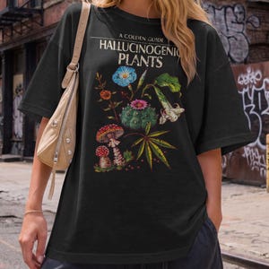 Hallucinogenic Plants T shirt / Aesthetic / Gothic / Cool / Hype / tumblr t shirt, vintage t shirt , 90s t shirt /