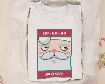 Funny Santa Christmas T-shirt - Grumpy Santa Tee