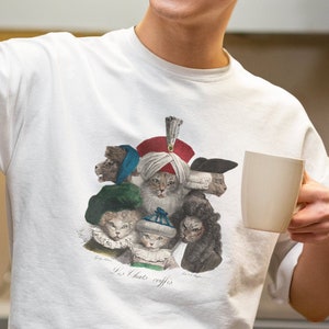 Lustiges Katzen-T-Shirt: Britische Sultan Kitty Illustration