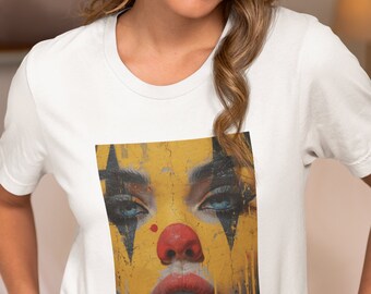 Maglietta ispirata a Joker Girl Maglietta per malattie mentali