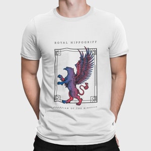 Hippogriff Illustration T-Shirt: Mythical Beast Tee