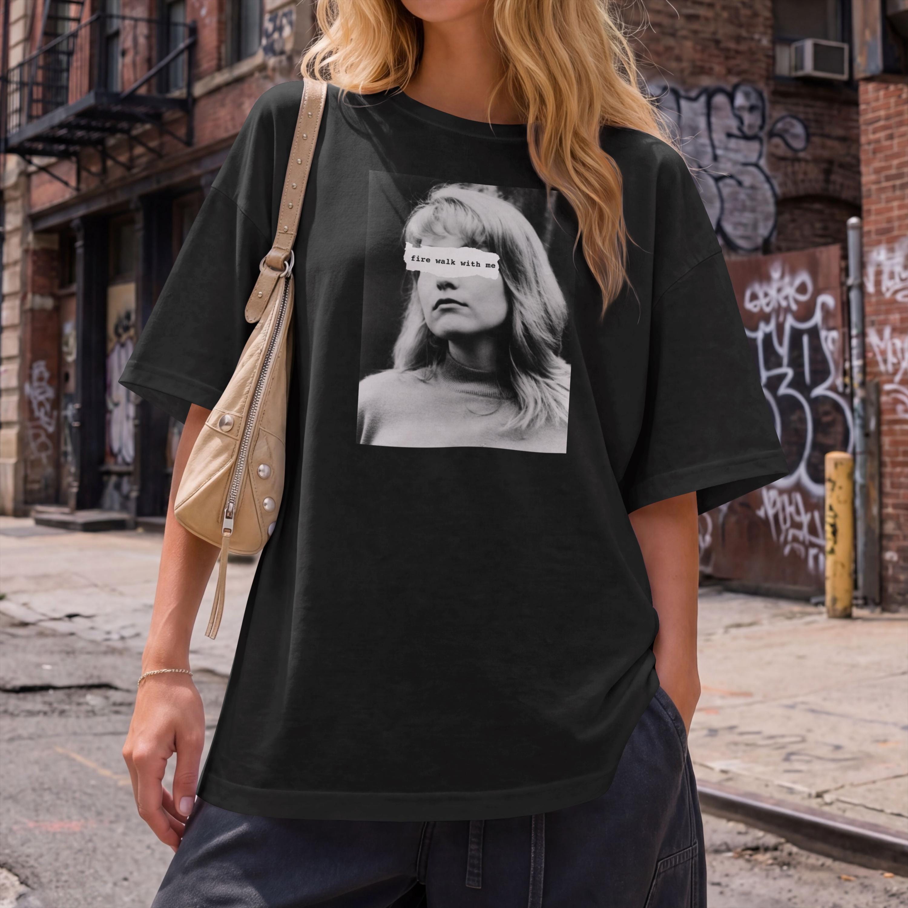 ツイン・ピークス ローラ・パーマー Tシャツ：ファイアー・ウォーク 