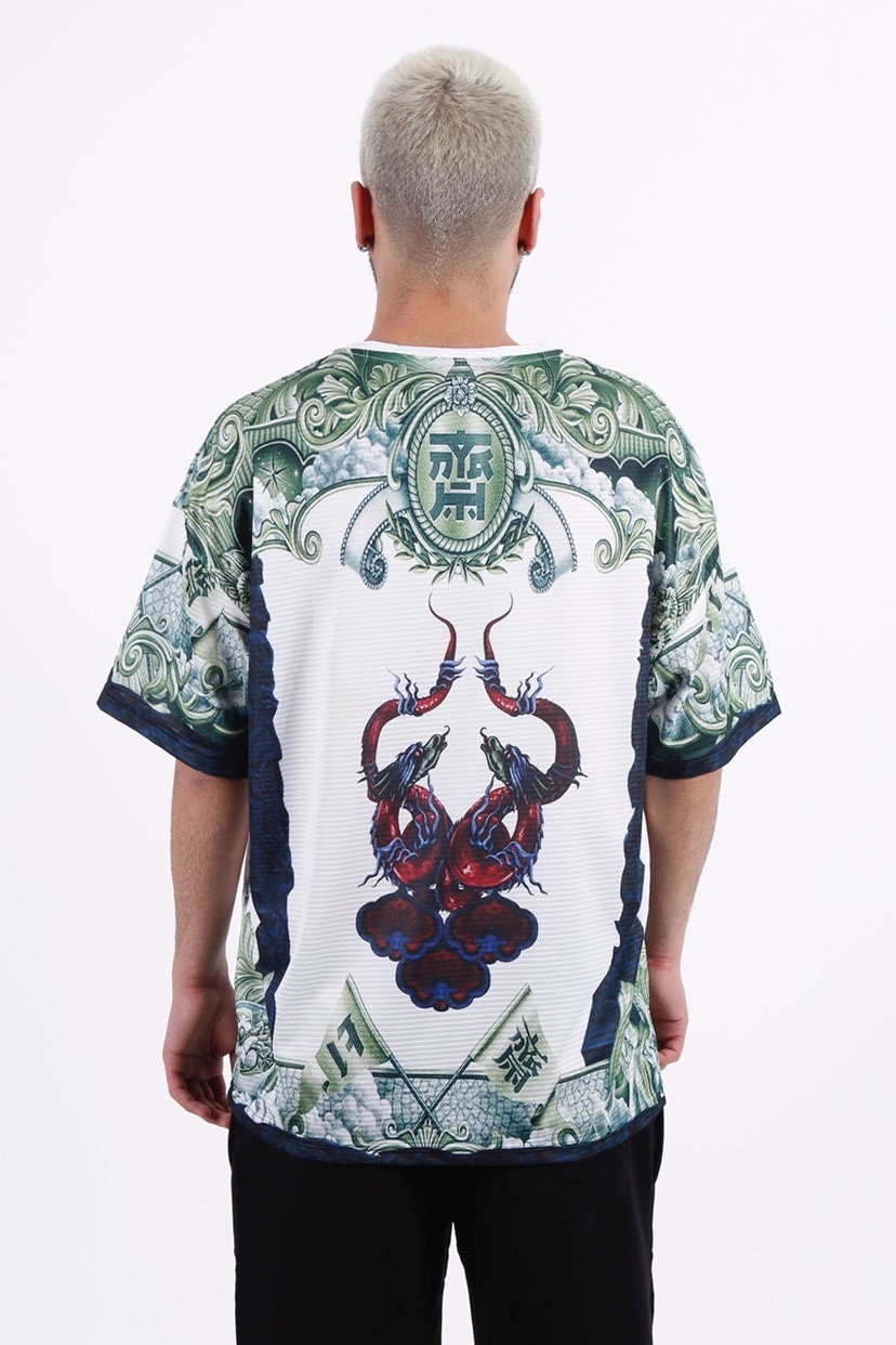 Oversized Dragon T-shirt - Japanese Chinese Style Tee - Etsy