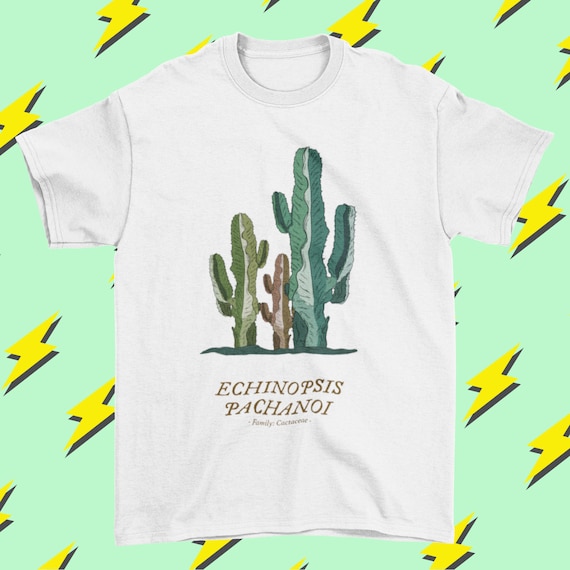 Cactus T Shirt - Succulent T Shirt - Cactaceae - Plant T