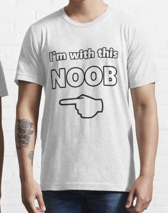 Noob® Logo - Premium Unisex Crewneck T-shirt