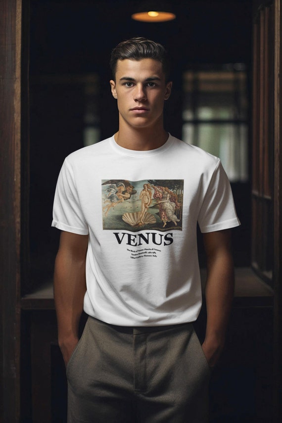 Birth of Venus T Shirt / Botticelli T Shirt / Art T Shirt / %100