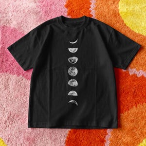 T-shirt Moon Phases: Astrology Space-T-shirt