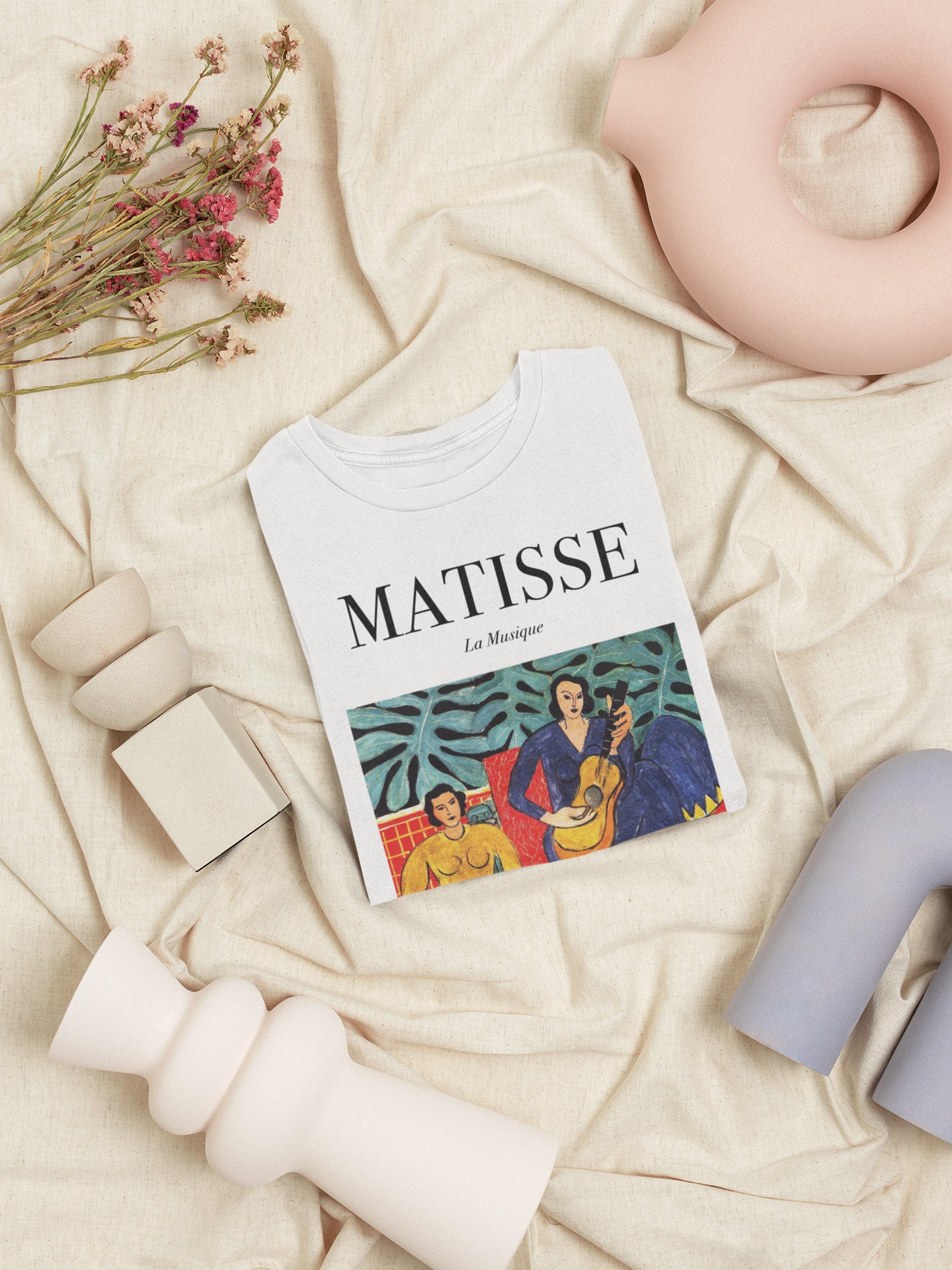 マティス絵画Tシャツ - アートTシャツ - 美的 - クール - ユニ
