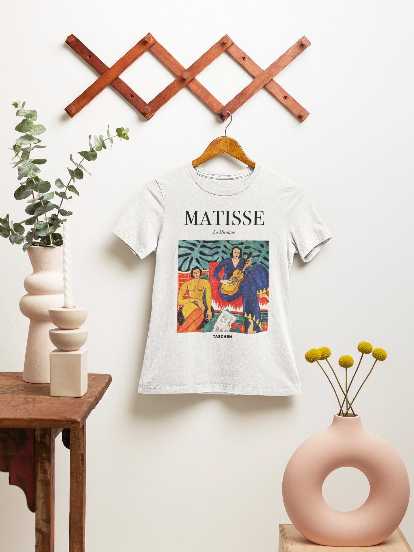 マティス絵画Tシャツ - アートTシャツ - 美的 - クール - ユニ
