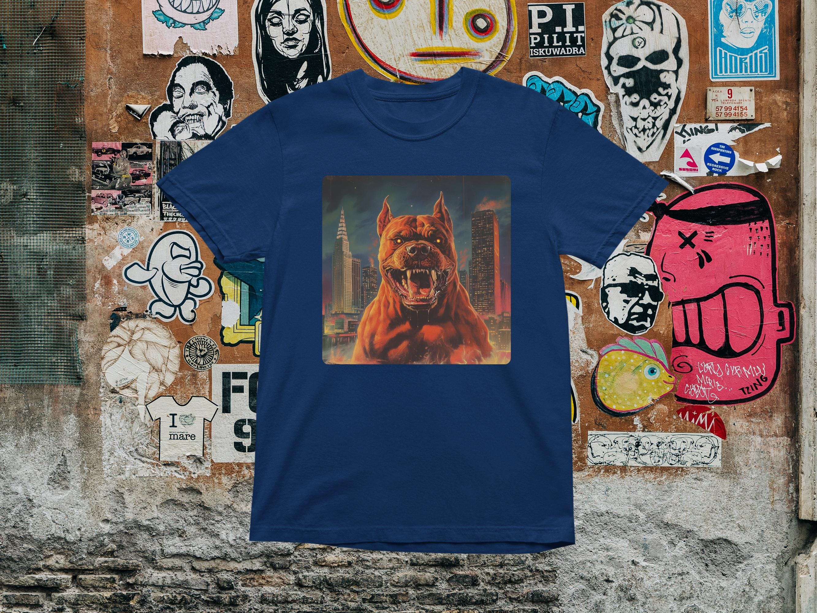 Maglietta Pitty Party Per Uomo – T-shirt Pitbull Carina – Regalo Proprietario Cane