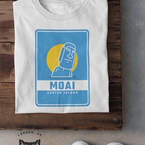 Moai T shirt / Easter Island / Chile / Rapanui / Hanga Roa / Easter Island Head