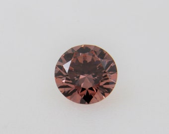 Diamant ARGYLE PINK 0,26 ct, couleur PC3, pureté VS1, certificat Argyle + GIA, Diamants naturels très rares, Couleur riche, Taille brillant