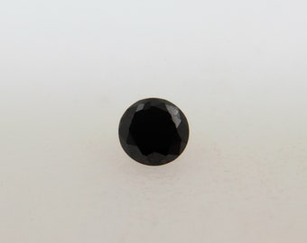 Black Diamond 4.8mm, Round Brilliant Cut, Color Treated