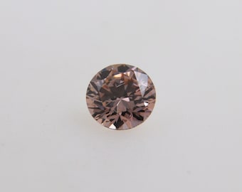 ARGYLE ROZE diamant 0,47 ct, PC2-kleur, SI2-zuiverheid, Argyle + GIA-certificaat, zeer zeldzame natuurlijke diamanten, briljant geslepen