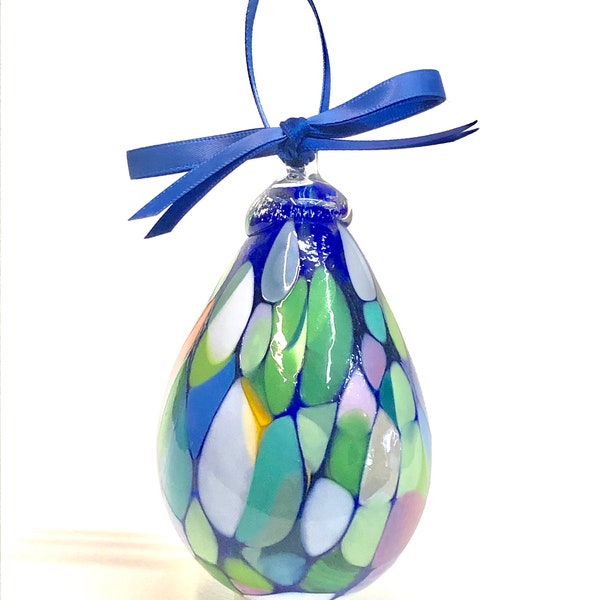 Glass Easter Eggs Etsy