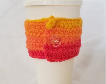 Crocheted Coffee Mug Sleeve