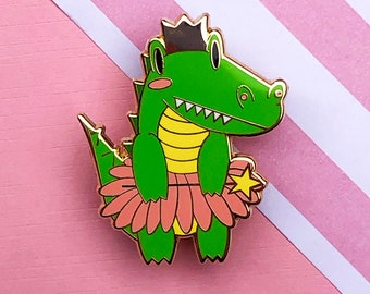 Lil' Gator Enamel Pin
