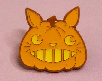 Totoro Pumpkin Enamel Pin