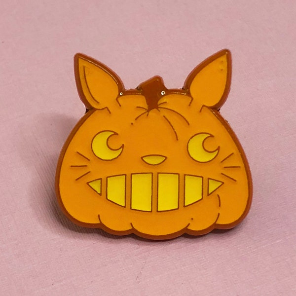 Totoro Pumpkin Enamel Pin