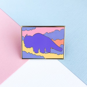 Sunset Appa Enamel Pin