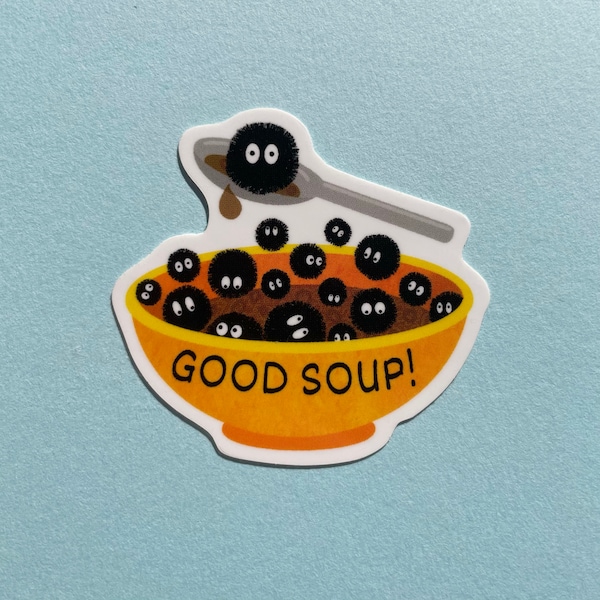 Soot Sprite Soup Sticker