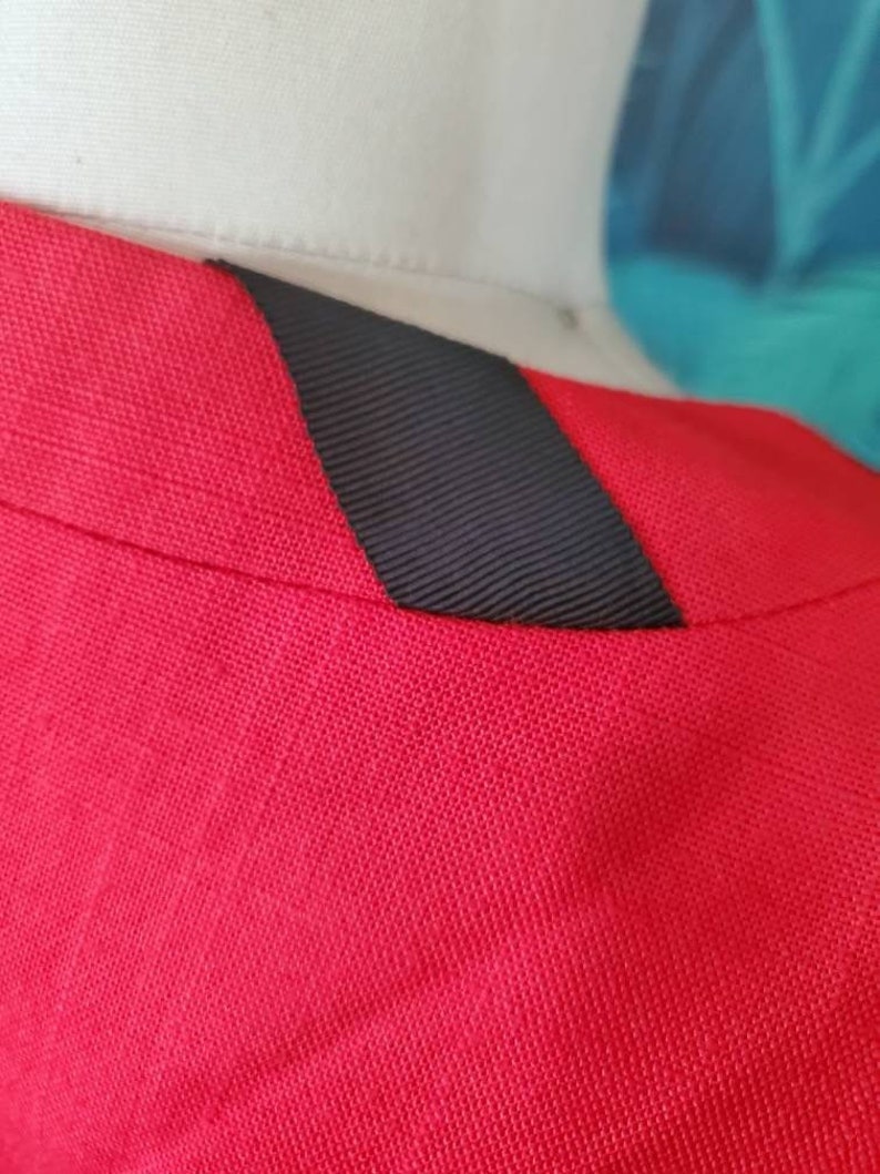 80s Nippon Boutique Red Dress