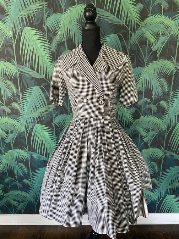 1950’s Gingham Housedress