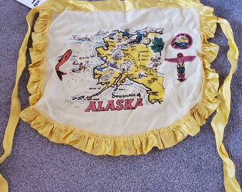 Vintage 1960s Alaska Apron