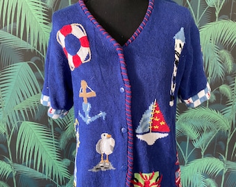 90’s Lighthouse Cardigan