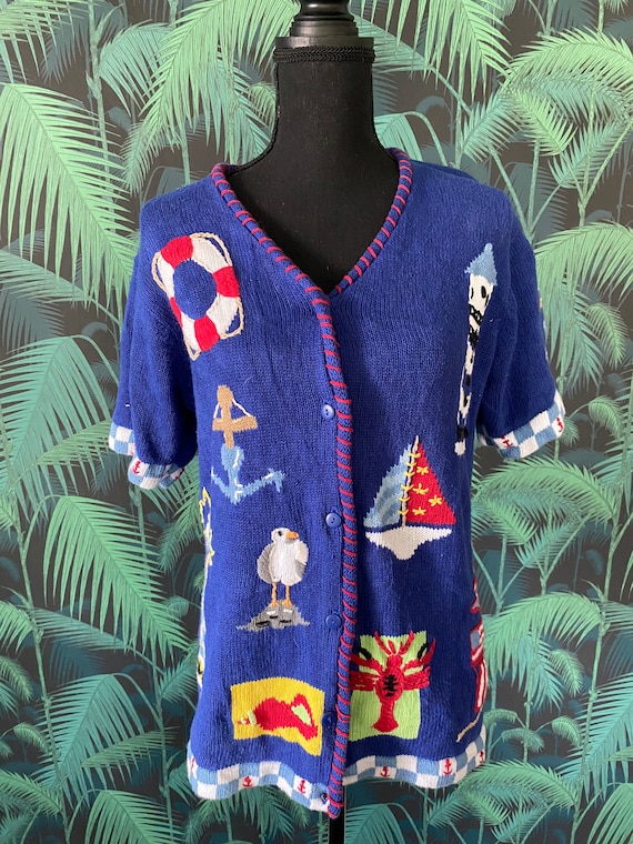 90’s Lighthouse Cardigan