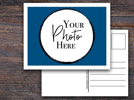 Custom Photo Postcards: Bulk Printed Snail Mail (Set of 4)