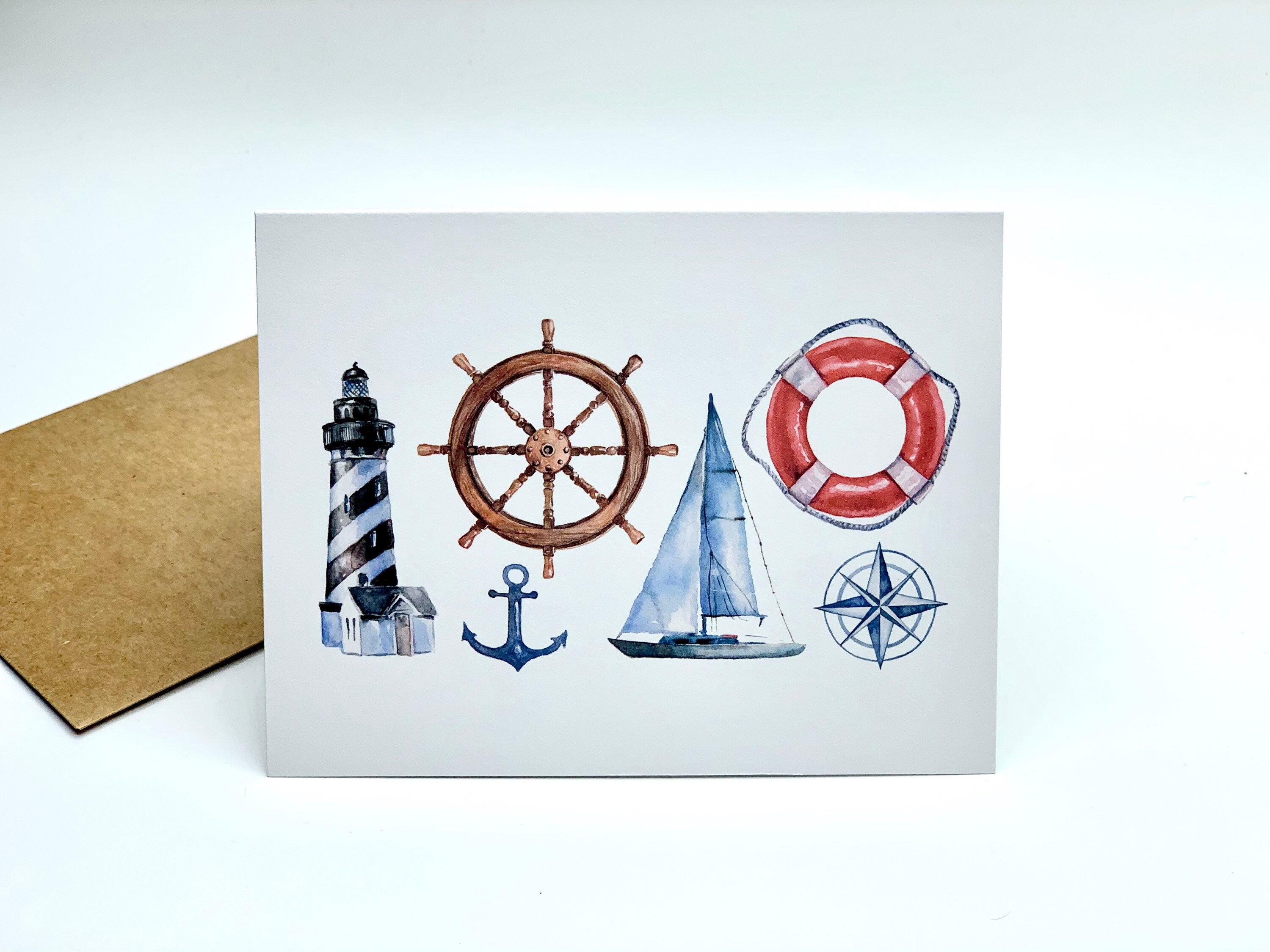 Paper & Party Supplies Nautical Card bulk cards Stationery bulk gifts ...