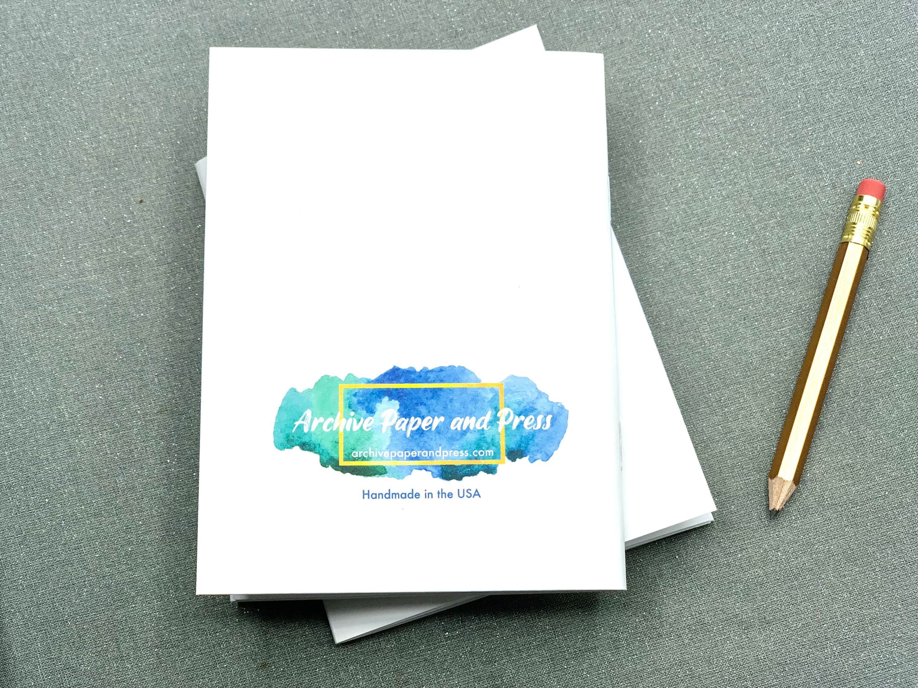 Light Bulb Notebooks 2 Pack Pocket Notebooks Watercolor Etsy